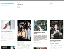 Tablet Screenshot of journeymore.com
